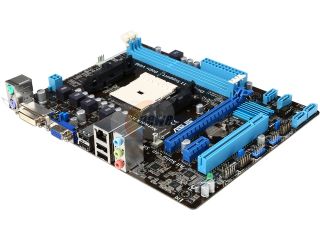 Refurbished: ASUS A55M E R FM2 AMD A55 (Hudson D2) Micro ATX AMD Motherboard With UEFI BIOS