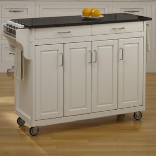 Home Styles Create a Cart Kitchen Island with Granite Top