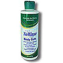 No Rinse Body Bath With Odor Eliminator 8 Fl. Oz. Bottle