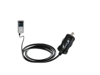 Mini Car Charger compatible with the RCA M4202 OPAL Digital Media Player