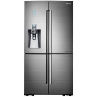 Samsung Chef Collection 24.1 cu. ft. 4 Door Flex French Door Refrigerator in Stainless Steel, Counter Depth RF24J9960S4