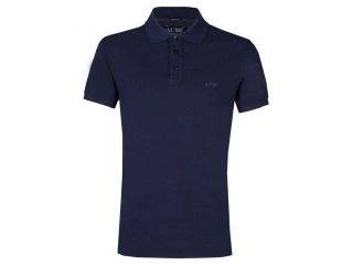Short Sleeved Muscle Fit Polo