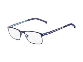LACOSTE Eyeglasses L2167 424 Satin Blue 53MM