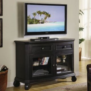 Riverside Cape May TV Console Bayberry Black