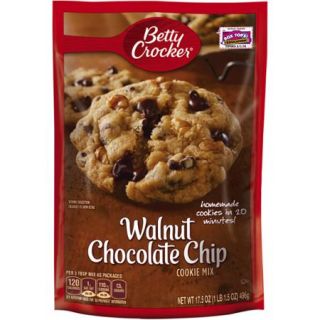 Betty Crocker? Walnut Chocolate Chip Cookie Mix 17.5 oz. Pouch