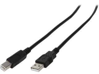 C2G 2m USB 2.0 A/B Cable   Black (6.5ft), Model 28102