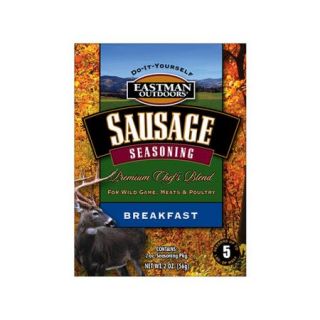 Eastman Outdoors Sausage Seasoning, Breakfast, 5 lbs