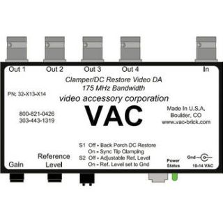 Vac 32 113 114 Composite Video Distribution Amplifier 32 113 114