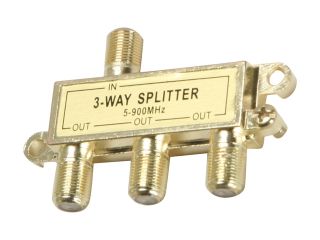 Rosewill   3 Way Coaxial Cable Splitter