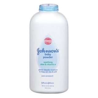 JOHNSON'S Pure Cornstarch Baby Powder 22 oz (Pack of 3)