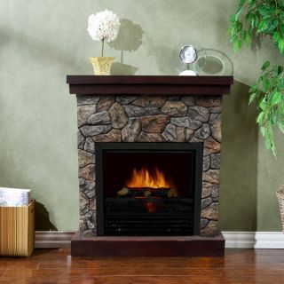 Telluride 1250 watt Polystone Electric Fireplace   16049109