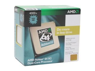AMD Athlon 64 X2 4000+ Windsor Dual Core 2.0 GHz Socket AM2 ADA4000CSBOX Dual Core Processor