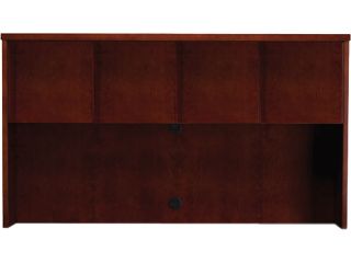 Mayline Mira Series Veneer Assembled Hutch Frame, 70w x 14d x 39h, Medium Cherry