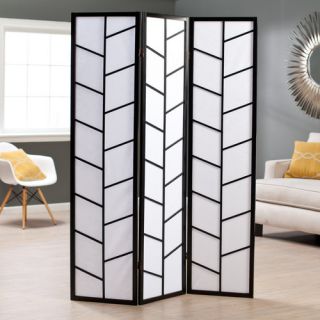 Roundhill Furniture 71 x 51 Climbing Screen 3 Panel Room Divider