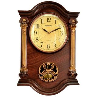 Brown 22 inch Wall Clock   15680695 Great