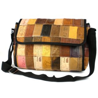 Upcycled Leather Label Butler Bag (India)   17743853  