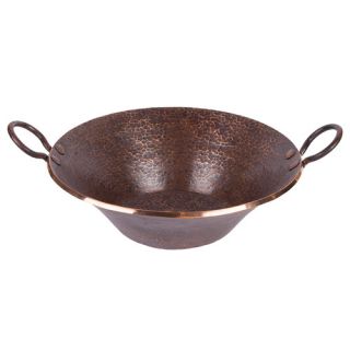 Old World Miners Pan Vessel Bathroom Sink by Premier Copper Products