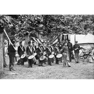Civil War Drum Corps Photographic Print by Buyenlarge