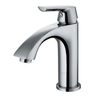 Vigo Single Hole Single Handle Low Arc Bathroom Faucet in Chrome VG01028CH