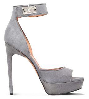 GIVENCHY   Plara 125 suede heeled sandals