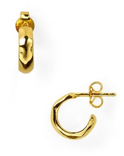 Gorjana 18K Gold Plate Chloe Hoop Earrings