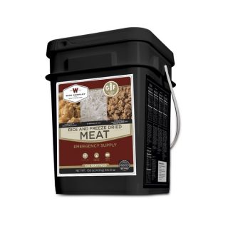 Emergency Storage Gluten free Meat and Rice Kit (104 Servings