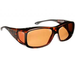 Haven Denali Polarized Fits Over Vented Sunglasses w/ Pouch —