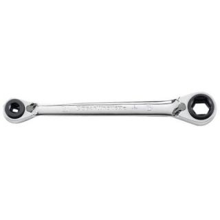 GearWrench 1/4 in. x 3/16 in. Square and 9/16 in. x 1/2 in. Hex HVAC Quad Box 85221