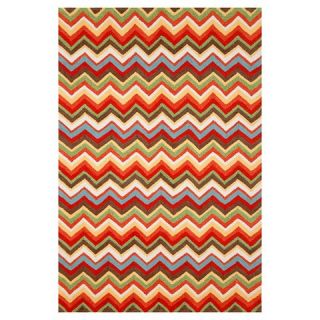 Liora Manne Ravella Zigzag Sunshine Indoor/Outdoor Rug