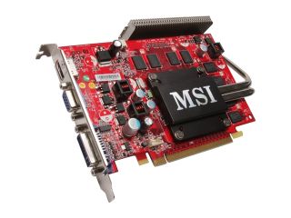 MSI GeForce 9500 GT DirectX 10 N9500GT MD512Z 512MB 128 Bit GDDR2 PCI Express 2.0 x16 HDCP Ready SLI Support Video Card