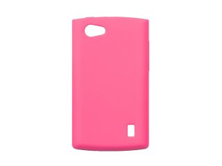 LG Optimus M+ Hot Pink Silicone Skin