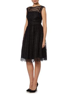 Untold Broderie lace fit and flare dress