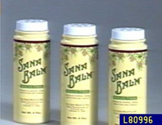 Set of 3 Sana Balm Medicated Powders —