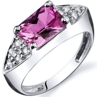 Oravo Sleek Sophistication 2.00 Carats CZ Ring in Sterling Silver