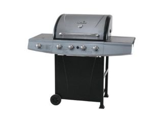 Char Broil Four burner Grill with Sideburner 463210310 2 Tone