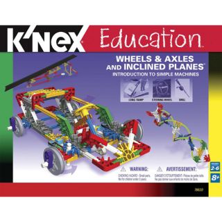 K'NEX Education: Intro to Simple Machines   Wheels & Axles and Inclined Planes Building Set