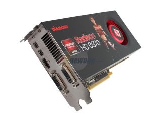 DIAMOND Radeon HD 6870 DirectX 11 6870PE51GB 1GB 256 Bit GDDR5 PCI Express 2.1 x16 HDCP Ready CrossFireX Support Video Card
