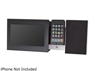 Acoustic Research ARS3I Dock Station With 7 Inch Display And Front Speaker for iPhone and iPod