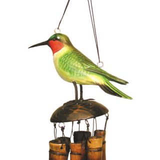 Ruby Throated Humm Wind Chime by Cohasset Imports
