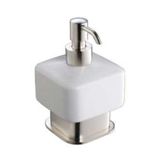 Fresca Solido Lotion Dispenser in Brushed Nickel FAC1361BN