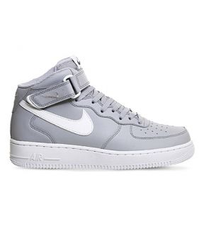 NIKE   Air force 1 leather high top trainers