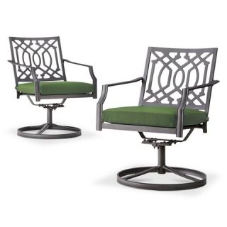 Harper 2 Piece Metal Patio Motion Dining Chair Set   Threshold