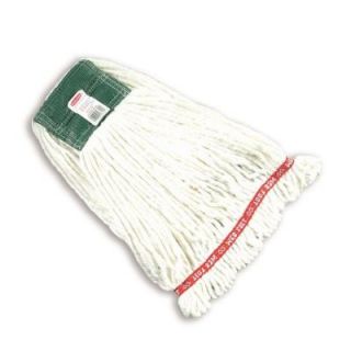 Rubbermaid Commercial Products 5 in. Medium Web Foot Shrinkless Wet Mop with Headband (Case of 6) FGA25206WH00