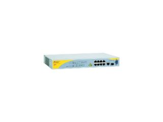 Allied Telesis  AT 8000/8POE 10  10/100Mbps + 1000Mbps  Ethernet Switch 8 x RJ45 + 1 x SFP