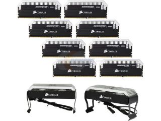 CORSAIR Dominator Platinum 32GB (4 x 8GB) 288 Pin DDR4 SDRAM DDR4 2666 (PC4 21300) Desktop Memory Model CMD32GX4M4A2666C15