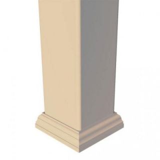 RDI 4 in. x 4 in. Vinyl Sand New England Post Trim Base 73018081