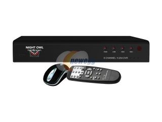 Night Owl NONB 8DVR500 8 x BNC 500GB HDD Compact H.264 Digital Video Recorder with Smart Phone Access