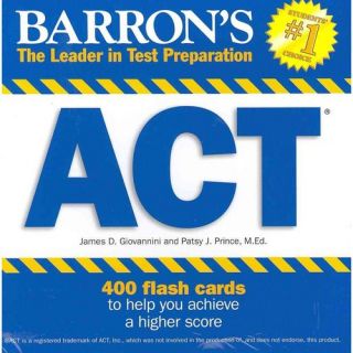 Barron's Act Flash Cards
