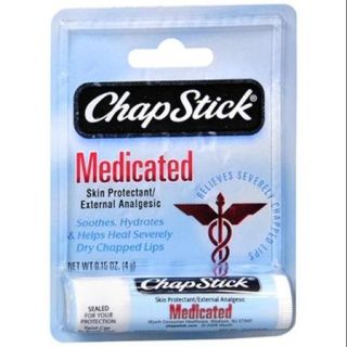 ChapStick Lip Balm Medicated 0.15 oz (Pack of 3)
