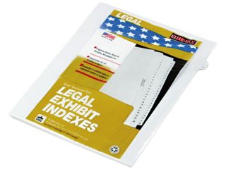 Kleer Fax 91005 90000 Series Legal Exhibit Index Dividers, Side Tab, Printed "5", 25/Pack